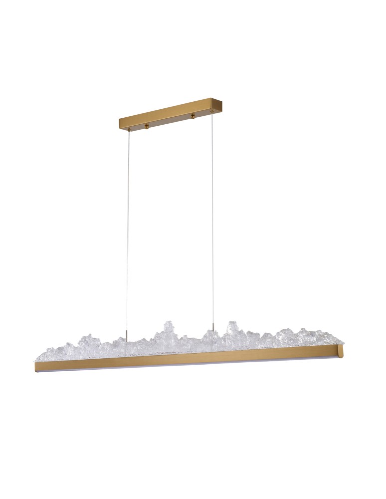 Pendant lamps over the island - Step Into Design MONTANA LONG LED pendant lamp gold 125 cm ST-6490P/L. - product kolory-swiatla.pl 3