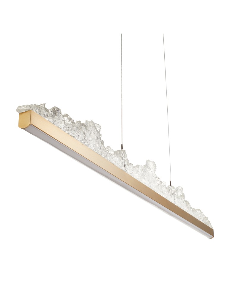 Pendant lamps over the island - Step Into Design MONTANA LONG LED pendant lamp gold 125 cm ST-6490P/L. - product kolory-swiatla.pl 4