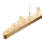 Pendant lamps over the island - Step Into Design MONTANA LONG LED pendant lamp gold 125 cm ST-6490P/L. - product 5