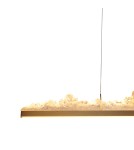 Pendant lamps over the island - Step Into Design MONTANA LONG LED pendant lamp gold 125 cm ST-6490P/L. - product 10