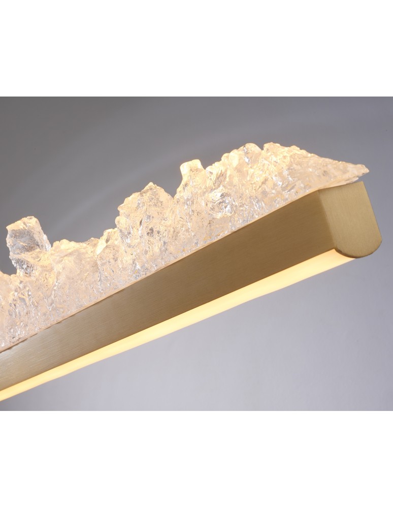 Pendant lamps over the island - Step Into Design MONTANA LONG LED pendant lamp gold 125 cm ST-6490P/L. - product kolory-swiatla.pl 12