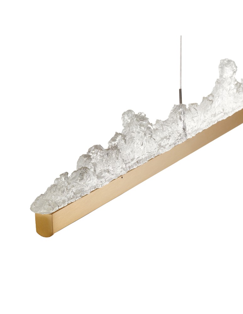 Pendant lamps over the island - Step Into Design MONTANA LONG LED pendant lamp gold 125 cm ST-6490P/L. - product kolory-swiatla.pl 14