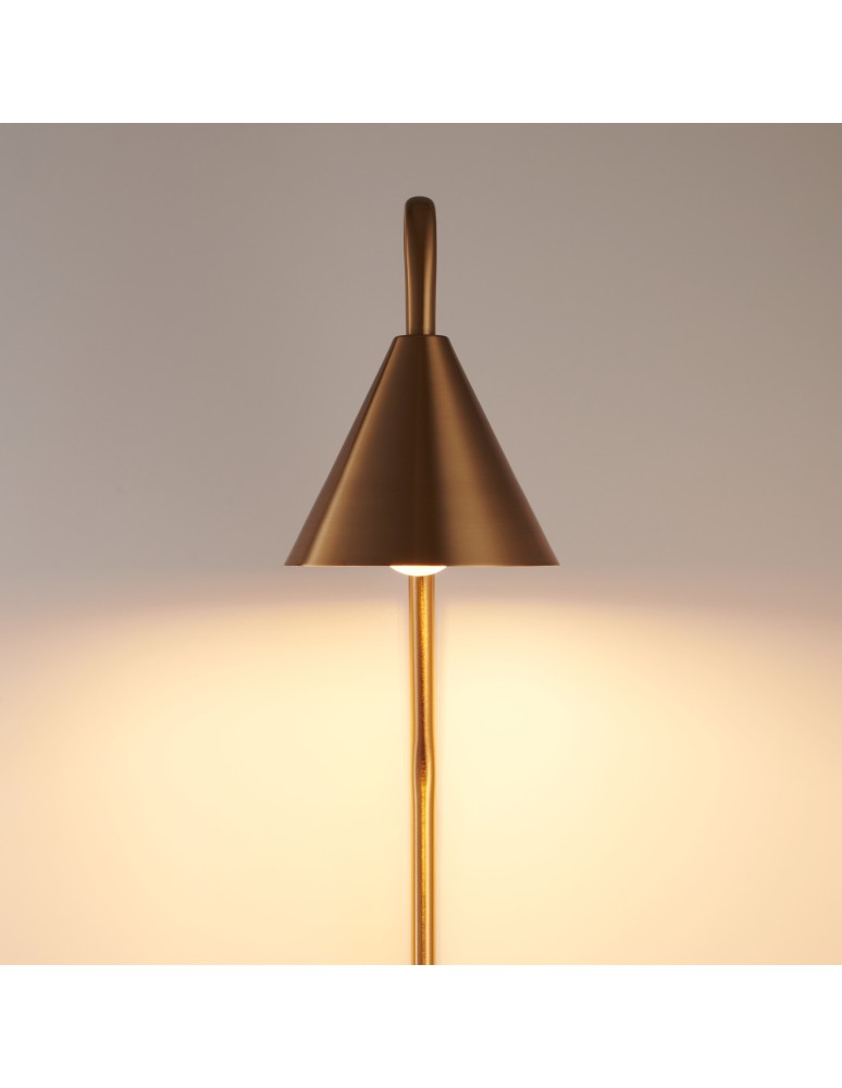 Designer wall lamps - Step Into Design PRIMO gold 70 cm wall lamp ST-8538 gold - product kolory-swiatla.pl 10