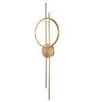 Step Into Design Lampa ścienna ECLIPTICA LED złota 100 cm ST-DL8532