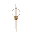Designer wall lamps - Step Into Design ECLIPTICA LED gold 100 cm wall lamp ST-DL8532 - product 2