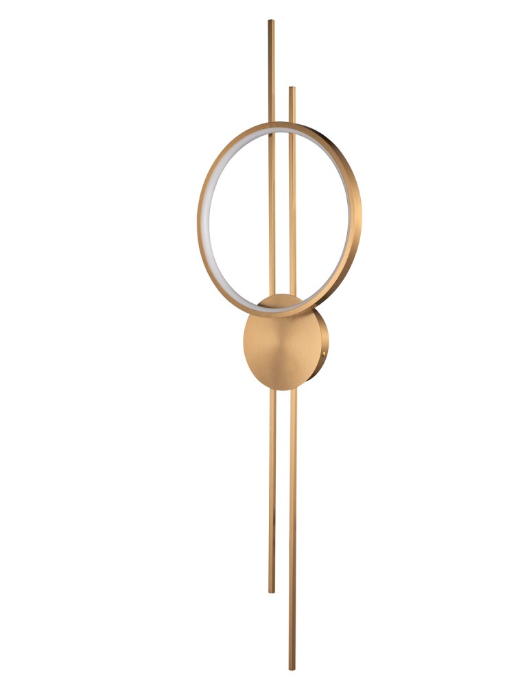 Step Into Design Lampa ścienna ECLIPTICA LED złota 100 cm ST-DL8532
