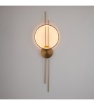 Step Into Design Lampa ścienna ECLIPTICA LED złota 100 cm ST-DL8532