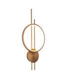 Step Into Design Lampa ścienna ECLIPTICA LED złota 100 cm ST-DL8532