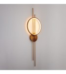 Designer wall lamps - Step Into Design ECLIPTICA LED gold 100 cm wall lamp ST-DL8532 - product 14