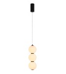 Step Into Design Lampa wisząca PERLA LED czarna 12 cm ST-CP231222-3L black