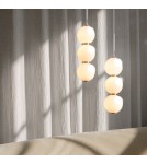 Step Into Design Lampa wisząca PERLA LED czarna 12 cm ST-CP231222-3L black