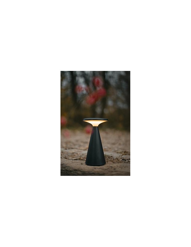 Maxlight Lampa Stołowa Funghi Czarna IP44 T0063 Maxlight Lampa Stołowa Funghi Czarna IP44 T0063