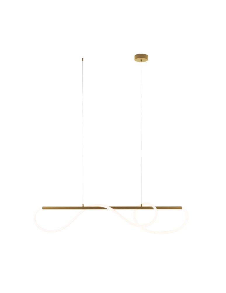 Designer pendant lamps - Maxlight Laguna Gold P0614 Pendant Lamp. - product kolory-swiatla.pl 1