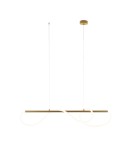 Maxlight Lampa Wisząca Laguna Złota P0614