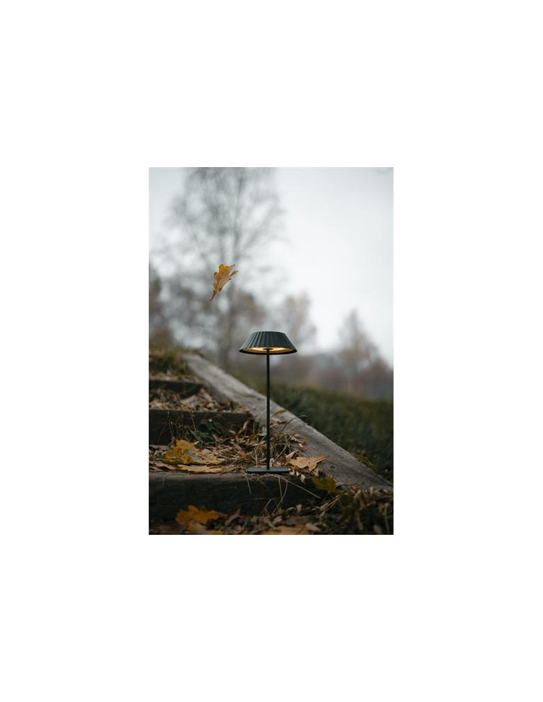 Portable garden lamps - Maxlight Muffin Table Lamp Black IP44 T0066. - product kolory-swiatla.pl 6