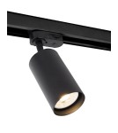 Lamps for 3-phase busbars - Maxlight Rayo GU10 Spotlight For Busbar, Black S0021 - product 1