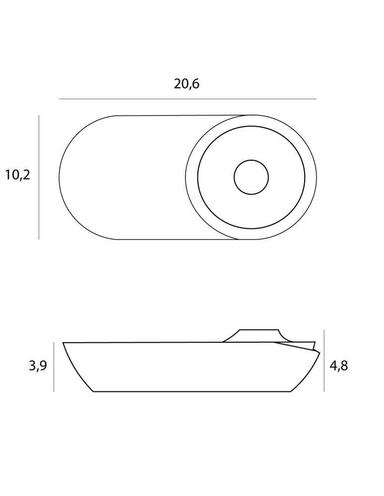 Spotlight ceiling lamps - Maxlight Vector 10W Black Ceiling Lamp C0268. - product kolory-swiatla.pl 4