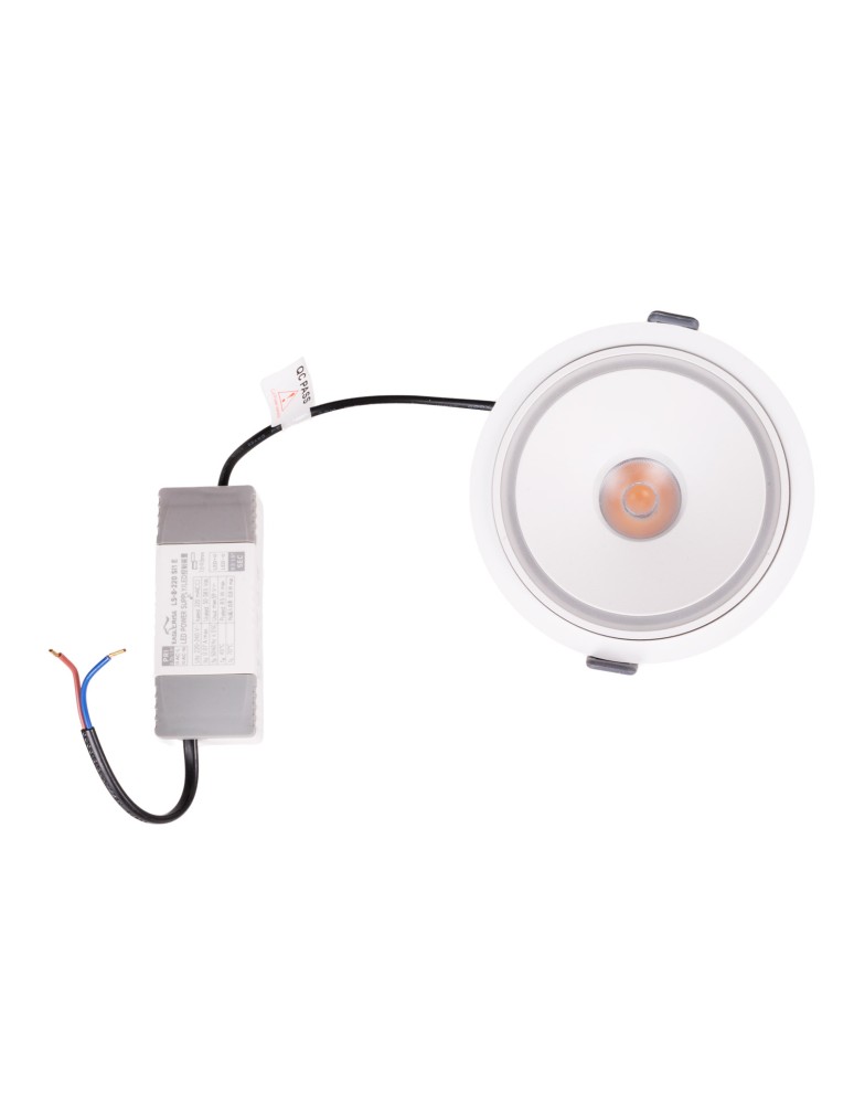 LED flush-mounted lamps - Maxlight Vector 10W White H0139 Recessed Lamp. - product kolory-swiatla.pl 5