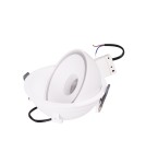 LED flush-mounted lamps - Maxlight Vector 10W White H0139 Recessed Lamp. - product 6