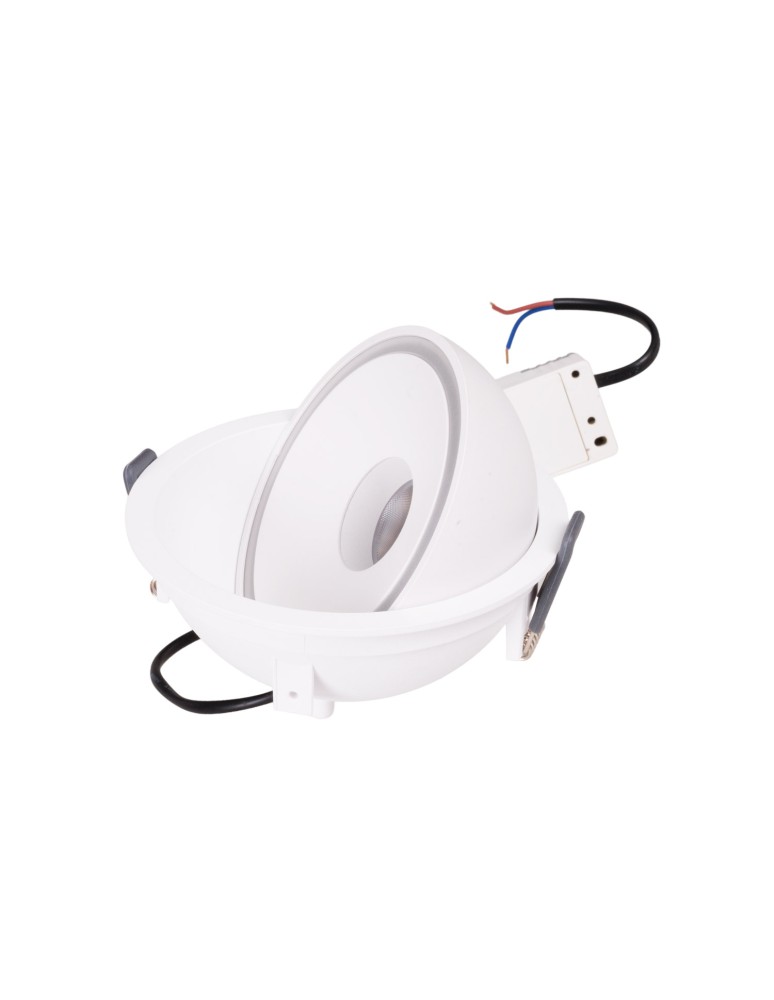 LED flush-mounted lamps - Maxlight Vector 10W White H0139 Recessed Lamp. - product kolory-swiatla.pl 6
