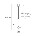 Designer pendant lamps - Maxlight Verdes Pendant Lamp P0611 - product 3