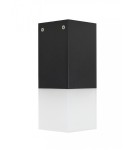 Outdoor ceiling lamps - SU-MA CUBE 1x20W E27 230V Black CB-S BL Plafond. - product 1