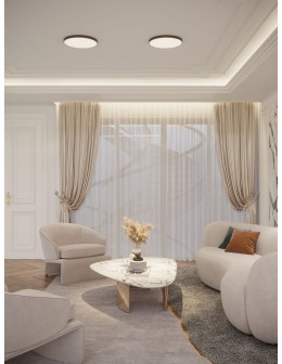 Maxlight Plafon Lumos 24W, Black,IP44 C0272 - product 2