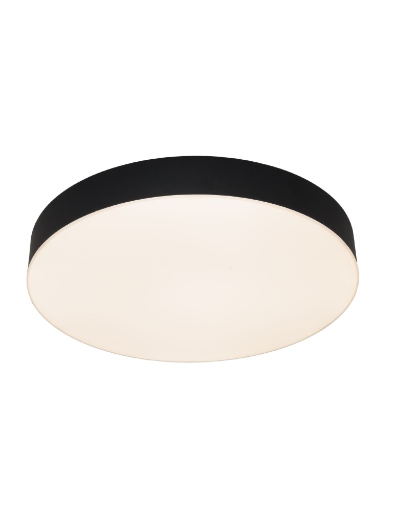 Bathroom ceiling lamps - Maxlight Plafon Lumos 24W, Black,IP44 C0272 - product kolory-swiatla.pl 3