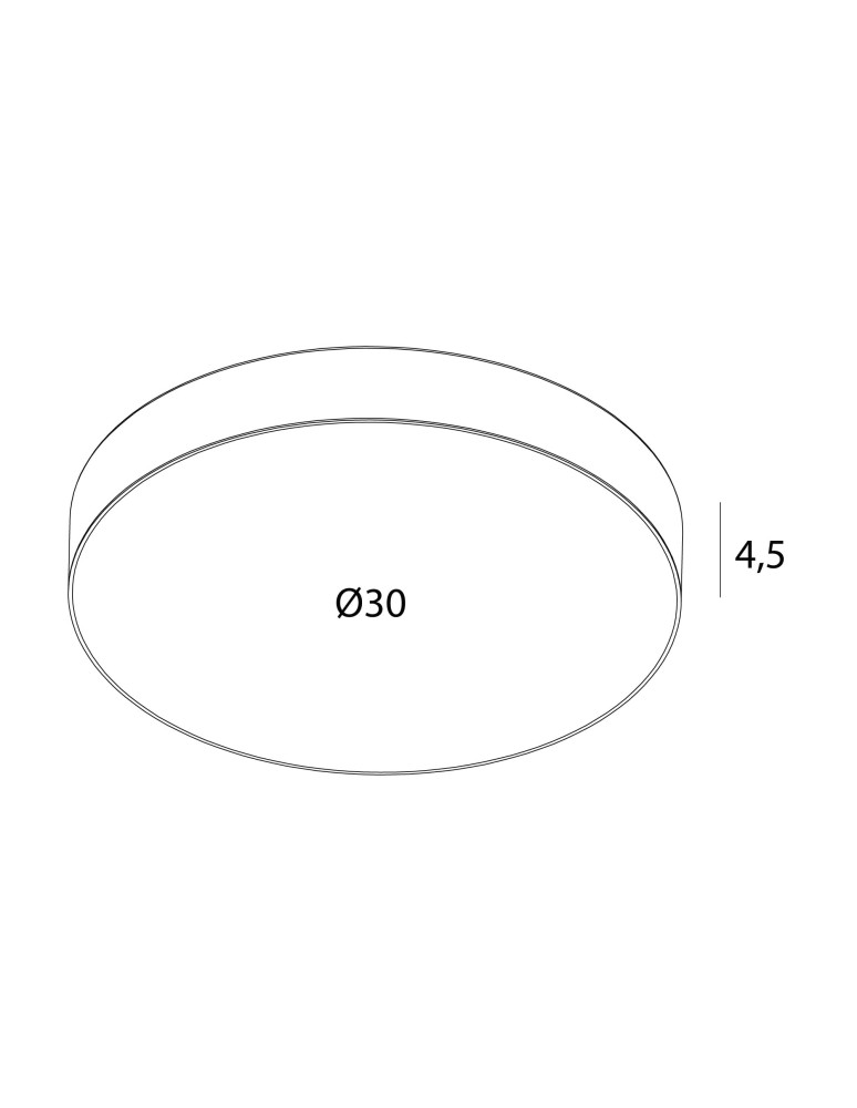 Bathroom ceiling lamps - Maxlight Plafon Lumos 24W, Black,IP44 C0272 - product kolory-swiatla.pl 4