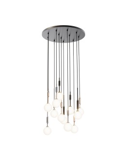Open Design Highlights Ero Multicolor VIII 40 Pendant 8xG9 Max 8W LED 230V White Opal|Chrome|Black|Gold 86386