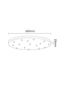 Open Design Highlights Ero Multicolor XVI 60 Pendant 16xG9 Max 8W LED 230V White Opal|Chrome|Black|Gold 86416 - product 2