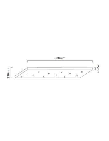 Open Design Highlights Ero Multicolor XII 80x25 Pendant 12xG9 Max 8W LED 230V White Opal|Chrome|Black|Gold 86423 - product 2