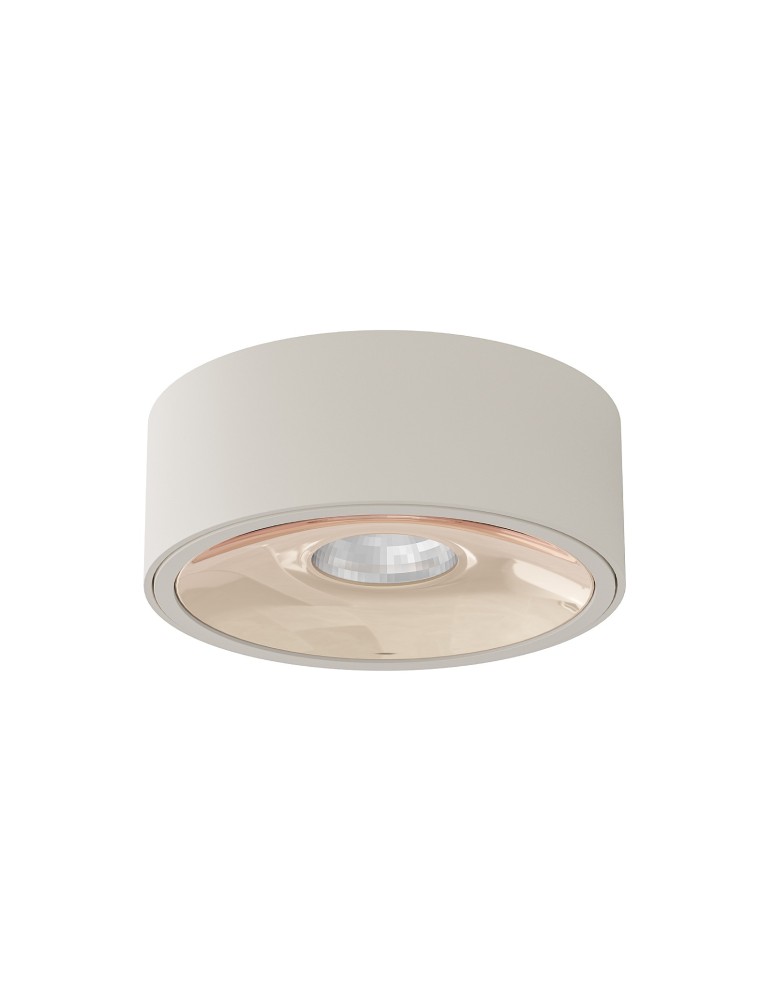 Round ceiling luminaires - Open Design Highlights Neo Toupe Slim LED / Ufo Gold Ceiling luminaire 1x10.5W LED 3000K 230V 722lm Toupe|Gold 86454 - product kolory-swiatla.pl 1