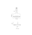 Round flush-mounted lamps - Open Design Highlights Neo Toupe Slim KG / Ufo Bianco Ceiling luminaire 1xGU10 Max 8W LED 230V White|Toupe 86485. - product 2