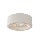 Round flush-mounted lamps - Open Design Highlights Neo Toupe Slim KG / Ufo Gold Ceiling luminaire 1xGU10 Max 8W LED 230V Toupe|Gold 86492. - product 1