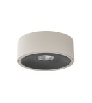 Round flush-mounted lamps - Open Design Highlights Neo Toupe Slim KG / Ufo Nero Ceiling luminaire 1xGU10 Max 8W LED 230V Black|Toupe 86515 - product 1
