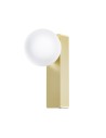 Open Design Highlights Boletta Parette Old Gold IP44 Wall lamp 1xG9 Max 8W LED 230V White Opal|Satin Gold OR85532