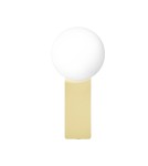 Open Design Highlights Boletta Parette Old Gold IP44 Kinkiet 1xG9 Max 8W LED 230V Biały Opal|Złoto Satynowe OR85532