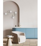 Bathroom wall lamps - Open Design Highlights Boletta Parette Toupe IP44 Wall lamp 1xG9 Max 8W LED 230V White Opal|Toupe OR85549 - product 2