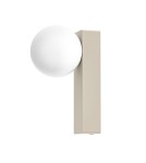 Bathroom wall lamps - Open Design Highlights Boletta Parette Toupe IP44 Wall lamp 1xG9 Max 8W LED 230V White Opal|Toupe OR85549 - product 4