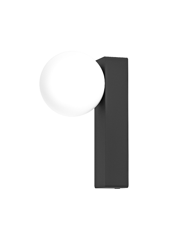Bathroom wall lamps - Open Design Highlights Boletta Parette Nero IP44 Pendant 1xG9 Max 8W LED 230V White Opal|Black OR85556 - product kolory-swiatla.pl 1
