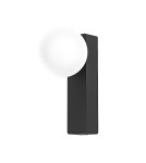 Bathroom wall lamps - Open Design Highlights Boletta Parette Nero IP44 Pendant 1xG9 Max 8W LED 230V White Opal|Black OR85556 - product 3