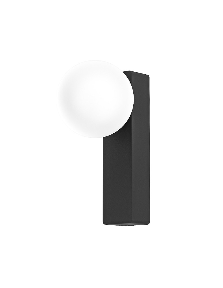 Bathroom wall lamps - Open Design Highlights Boletta Parette Nero IP44 Pendant 1xG9 Max 8W LED 230V White Opal|Black OR85556 - product kolory-swiatla.pl 3