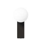 Open Design Highlights Boletta Parette Nero IP44 Wisząca 1xG9 Max 8W LED 230V Biały Opal|Czarny OR85556