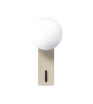 Wall lamps for bedrooms - Open Design Highlights Boletta Parette Toupe Switch Wall lamp 1xG9 Max 8W LED 230V White Opal|Black|Toupe OR85587 - product 4