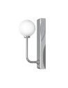 Open Design Highlights Ero Parette Cromo IP44 Wall lamp 1xG9 Max 9W LED 230V White Opal|Chrome OR85594