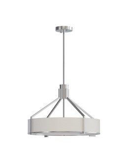 Open Design Highlights Doretto Satin Nickel 50 Pendant 3xE27 Max 15W LED 230V Cream White|Matte White|Satin Nickel OR85