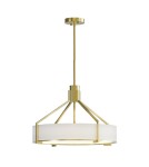 Hampton style pendant lamps - Open Design Highlights Doretto Old Gold 50 Pendant 3xE27 Max 15W LED 230V Cream White|Matte White|Satin Gold OR85631 - product 2