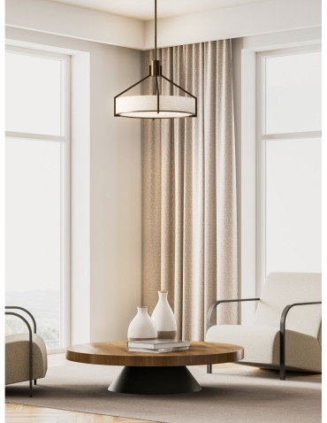 Open Design Highlights Doretto Chocco 50 Pendant 3xE27 Max 15W LED 230V Cream White|Matte White|Satin Gold OR85648 - product 2