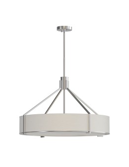 Open Design Highlights Doretto Satin Nickel 70 Pendant 6xE27 Max 15W LED 230V Cream White|Matte White|Satin Nickel OR85